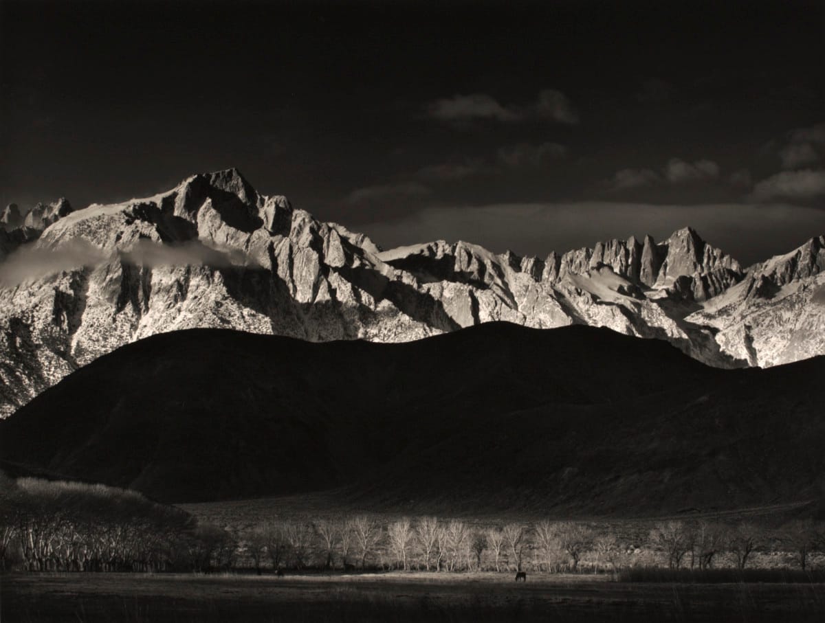 Winter Sunrise, Sierra Nevada Photo by: Ansel Adams